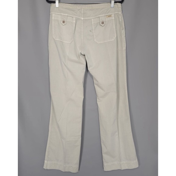 GRAMICCI Women's Pants Size 6 Straight Flare Drawstring Hiking Gray Green - Picture 9 of 12